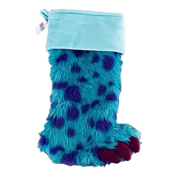 Disney Parks Pixar Monsters Inc Sulley Holiday Christmas Stocking